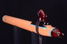 Maple Native American Flute, Minor, Low F-4, #H47I (10)